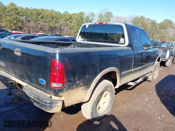 1997 Ford F-150 XL with VIN 1FTEX18L9VNC35190, listed as a IAAI auction lot 41451204 with 263,305 mi miles. Bid and sale history available at carsss.com. Image 4.