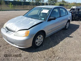 2003 Honda Civic LX with VIN 2HGES16593H500880, listed as a IAAI auction lot 42119663 with 79,716 mi miles. Bid and sale history available at carsss.com. Image 2.