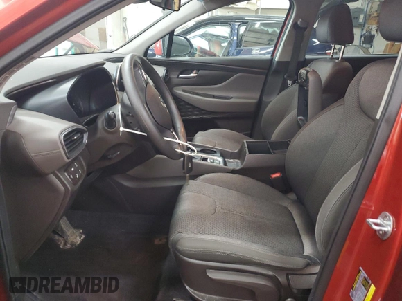 2019 Hyundai Santa Fe SE with VIN 5NMS2CAD4KH070822, listed as a Copart auction lot 61863315 with 74,865 mi miles and Salvage title. Bid and sale history available at DreamBid. Image 7.