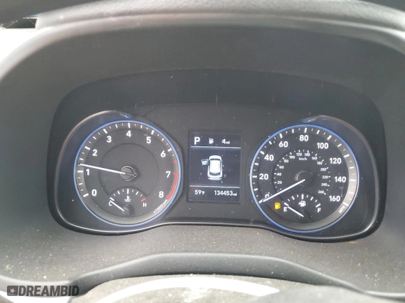 2019 Hyundai Kona SE with VIN KM8K1CAA7KU303587, listed as a Copart auction lot 49592645 with 134,453 mi miles and Salvage Title. Bid and sale history available at carsss.com. Image 9.