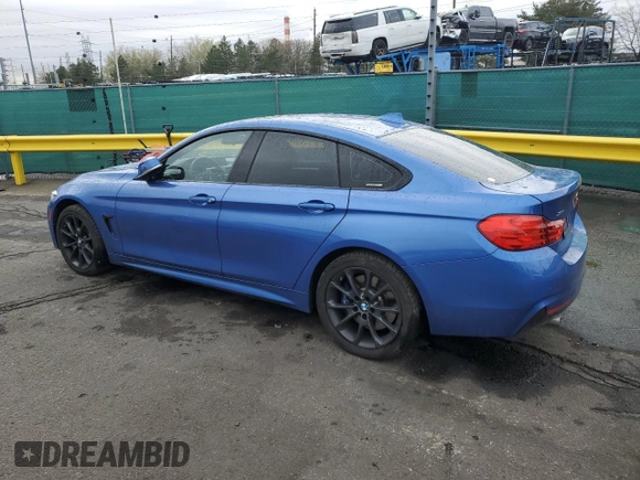 2016 BMW 4 Series 435i xDrive z VIN WBA4B3C50GG344205, wystawiony jako Copart lot #52738205 z przebiegiem 70 149 mil mil oraz Szkoda całkowita • Salvage title. Historia ofert i sprzedaży dostępna na DreamBid. Obrazek 2.