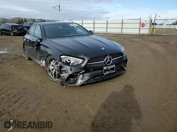 2022 Mercedes-Benz E-Class E 350 with VIN W1KZF8DB5NB090117, listed as a Copart auction lot 44646145 with 15,919 mi miles and Salvage Title. Bid and sale history available at carsss.com. Image 10.