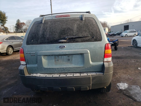 2007 Ford Escape XLT with VIN 1FMYU03Z57KB52674, listed as a Copart auction lot 86279364 with 190,802 mi miles and Salvage Title. Bid and sale history available at carsss.com. Image 6.