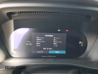 2023 Volvo C40 Recharge Pure Electric Plus with VIN YV4ED3GL4P2056787, listed as a Copart auction lot 43281575 with 37,448 mi miles and Salvage Title. Bid and sale history available at carsss.com. Image 9.