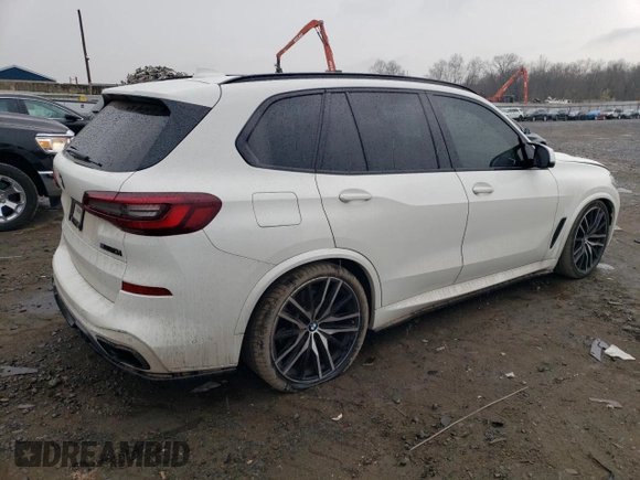 2020 BMW X5 M50i with VIN 5UXJU4C03L9C29527, listed as a Copart auction lot 48200484 with 83,721 mi miles. Bid and sale history available at carsss.com. Image 3.