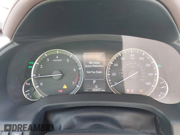 2019 Lexus RX with VIN 2T2ZZMCA5KC120521, listed as a IAAI auction lot 42061246 with 42,697 mi miles. Bid and sale history available at carsss.com. Image 7.