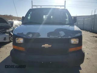 2012 Chevrolet Express Cargo with VIN 1GCSGAFX0C1101889, listed as a Copart auction lot 43868765 with 220,614 mi miles and Salvage title. Bid and sale history available at DreamBid. Image 5.