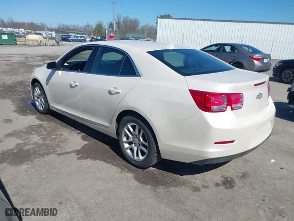 2013 Chevrolet Malibu ECO with VIN 1G11F5RR6DF121922, listed as a IAAI auction lot 41814235 with 93,281 mi miles. Bid and sale history available at carsss.com. Image 3.