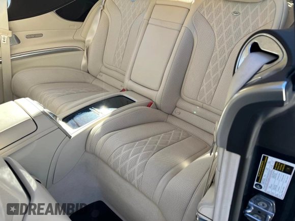 2019 Mercedes-Benz S-Class S 560 with VIN WDDXJ8GB0KA037165, listed as a Copart auction lot 43574845 with 163,219 mi miles and Clean Title. Bid and sale history available at carsss.com. Image 6.