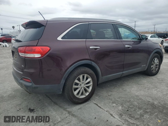 2018 Kia Sorento LX V6 with VIN 5XYPGDA53JG408550, listed as a Copart auction lot 47312265 with 141,255 mi miles and Salvage Title. Bid and sale history available at carsss.com. Image 3.