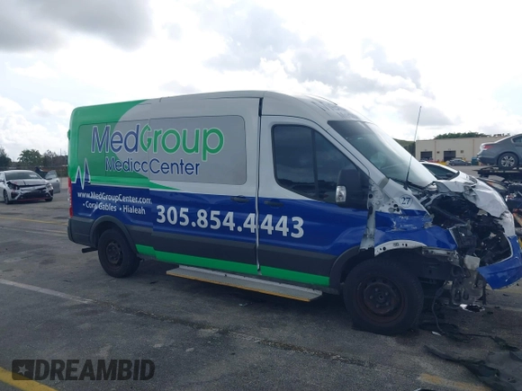 2021 Ford Transit Passenger XL with VIN 1FBAX2C87MKA13243, listed as a IAAI auction lot 41211001 with 94,954 mi miles and . Bid and sale history available at DreamBid. Image 14.