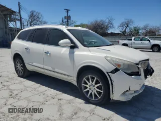 2013 Buick Enclave Leather with VIN 5GAKRCKD6DJ252000, listed as a Copart auction lot 49391615 with 131,158 mi miles and Salvage Title. Bid and sale history available at carsss.com. Image 4.