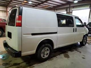2008 Chevrolet Express Cargo Van with VIN 1GCFG15X181160380, listed as a Copart auction lot 37428274 with 244,314 mi miles and Salvage Title. Bid and sale history available at carsss.com. Image 3.