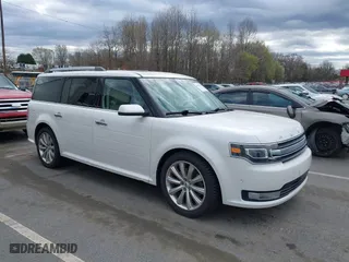 2013 Ford Flex Limited w/EcoBoost with VIN 2FMHK6DT4DBD14433, listed as a IAAI auction lot 41812699 with 231,866 mi miles. Bid and sale history available at carsss.com. Image 1.