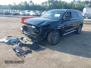 2024 Hyundai Palisade Calligraphy z VIN KM8R7DGE8RU690142, wystawiony jako IAAI lot #42287215 z przebiegiem 28 603 mil mil oraz . Historia ofert i sprzedaży dostępna na DreamBid. Obrazek 18.