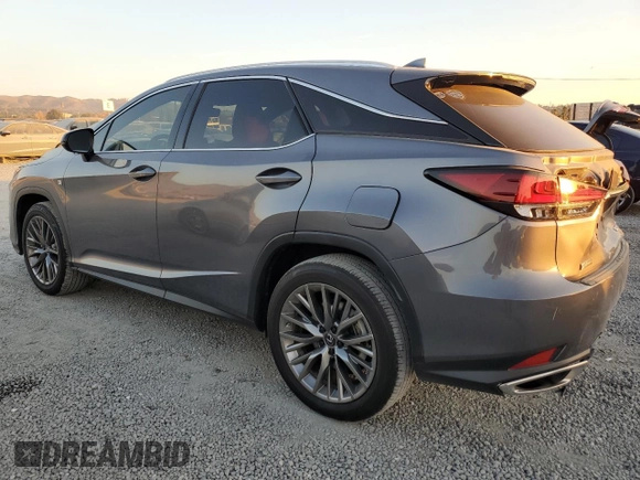 2020 Lexus RX with VIN 2T2YZMDA1LC231644, listed as a Copart auction lot 85543294 with 13,451 mi miles and Salvage Title. Bid and sale history available at carsss.com. Image 2.