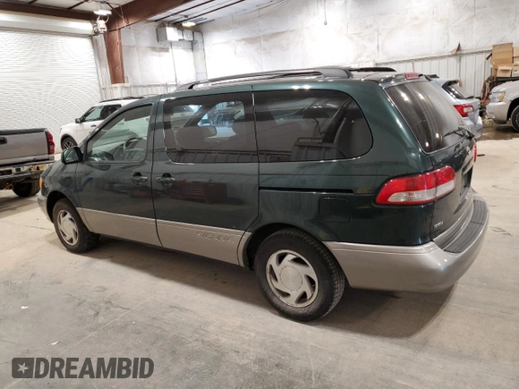 2002 Toyota Sienna LE with VIN 4T3ZF13C62U474230, listed as a Copart auction lot 52870445 with 191,887 mi miles and Non Repairable. Bid and sale history available at carsss.com. Image 2.
