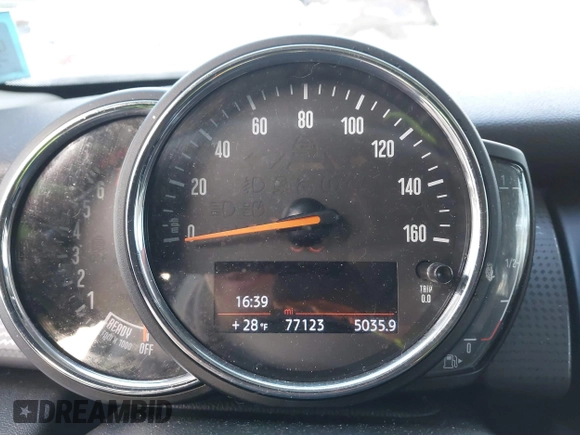 2019 MINI Hardtop Cooper with VIN WMWXP5C52K2H91038, listed as a IAAI auction lot 41509304 with 77,123 mi miles and . Bid and sale history available at DreamBid. Image 7.