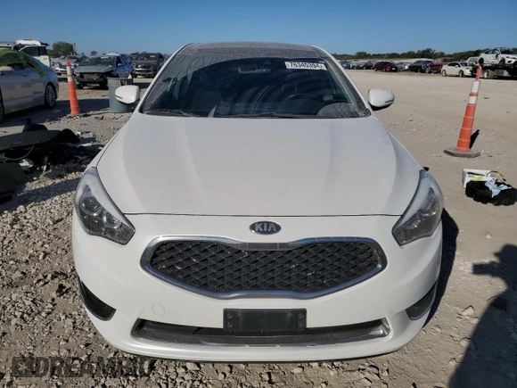 2015 Kia Cadenza Premium with VIN KNALN4D7XF5172879, listed as a Copart auction lot 76345394 with 124,492 mi miles and Salvage Title. Bid and sale history available at carsss.com. Image 5.