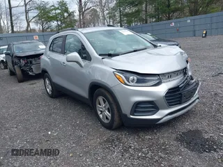 2018 Chevrolet Trax LT with VIN KL7CJLSB3JB639471, listed as a IAAI auction lot 42056140 with 83,017 mi miles and . Bid and sale history available at carsss.com. Image 1.