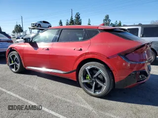 2023 Kia EV6 GT with VIN KNDC5DLE3P5133426, listed as a Copart auction lot 88297835 with 697 mi miles and Salvage Title. Bid and sale history available at carsss.com. Image 2.