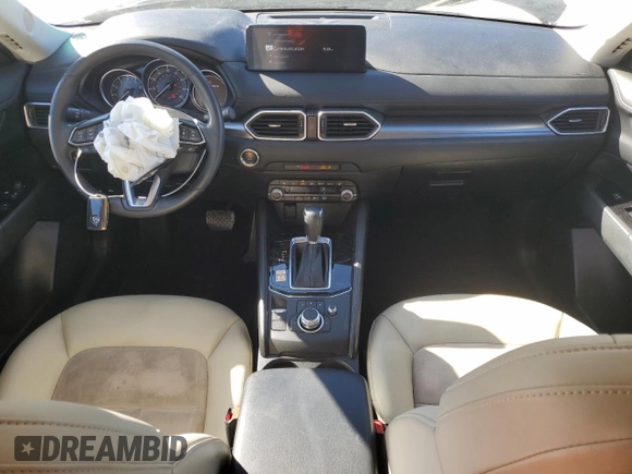 2023 Mazda CX-5 S Select with VIN JM3KFBBM2P0237142, listed as a Copart auction lot 47841235 with 16,911 mi miles and Salvage Title. Bid and sale history available at DreamBid. Image 8.