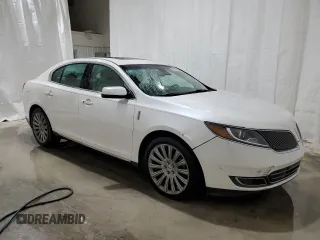 2015 Lincoln MKS with VIN 1LNHL9DK1FG600600, listed as a Copart auction lot 85539154 with 146,374 mi miles and Salvage Title. Bid and sale history available at carsss.com. Image 4.