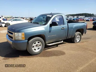 2008 Chevrolet Silverado 1500 Work Truck with VIN 1GCEC14C28Z260270, listed as a Copart auction lot 48186915 with 262,713 mi miles and Salvage Title. Bid and sale history available at carsss.com. Image 1.