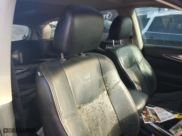 2013 Infiniti JX35 with VIN 5N1AL0MM0DC329435, listed as a Copart auction lot 74147224 with 0 mi miles and Salvage Title. Bid and sale history available at carsss.com. Image 10.