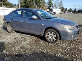 2008 Mazda 3 i Sport with VIN JM1BK12F581129562, listed as a Copart auction lot 47996295 with 101,433 mi miles and Salvage Title. Bid and sale history available at DreamBid. Image 4.