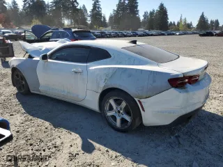2019 Chevrolet Camaro 1LT with VIN 1G1FB1RX0K0132990, listed as a Copart auction lot 53585525 with 0 mi miles and Clean Title. Bid and sale history available at carsss.com. Image 2.