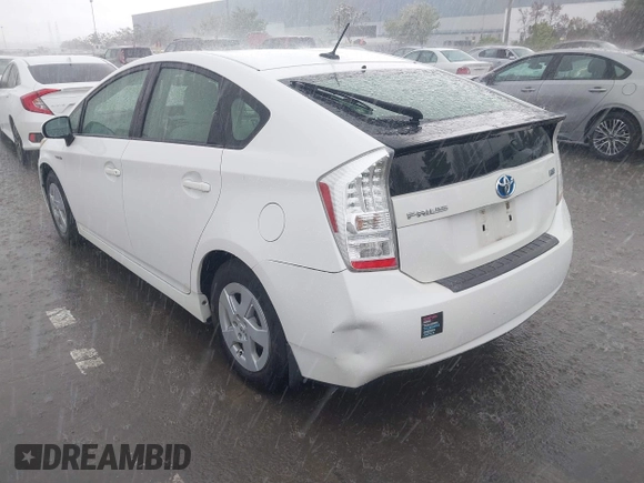2010 Toyota Prius II with VIN JTDKN3DU2A0195416, listed as a IAAI auction lot 41939622 with 132,538 mi miles and . Bid and sale history available at carsss.com. Image 6.