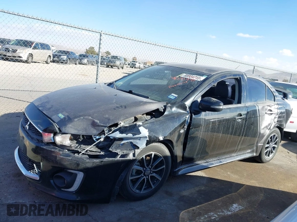 2017 Mitsubishi Lancer ES with VIN JA32U2FU3HU004629, listed as a IAAI auction lot 41293995 with 81,208 mi miles. Bid and sale history available at carsss.com. Image 14.