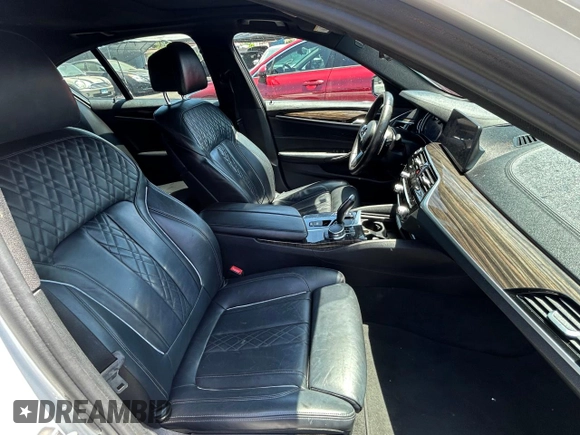 2017 BMW 5 Series 530i with VIN WBAJA5C33HG895181, listed as a Copart auction lot 64860455 with 69,355 mi miles and Clean title. Bid and sale history available at DreamBid. Image 5.