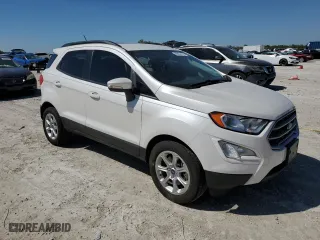 2021 Ford EcoSport SE with VIN MAJ3S2GE6MC399690, listed as a Copart auction lot 48634185 with 29,012 mi miles and Salvage Title. Bid and sale history available at carsss.com. Image 4.