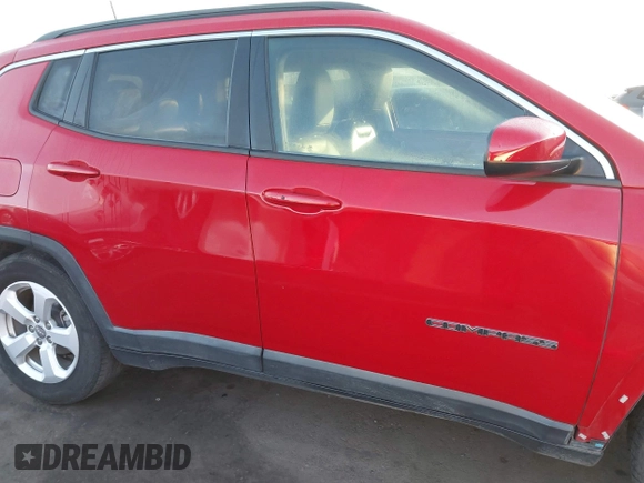 2019 Jeep Compass Latitude with VIN 3C4NJCBB5KT711671, listed as a IAAI auction lot 41435932 with 110,428 mi miles and . Bid and sale history available at DreamBid. Image 14.