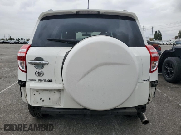2010 Toyota RAV4 with VIN 2T3BF4DV3AW025783, listed as a Copart auction lot 53329785 with 117,712 mi miles and Salvage Title. Bid and sale history available at carsss.com. Image 6.
