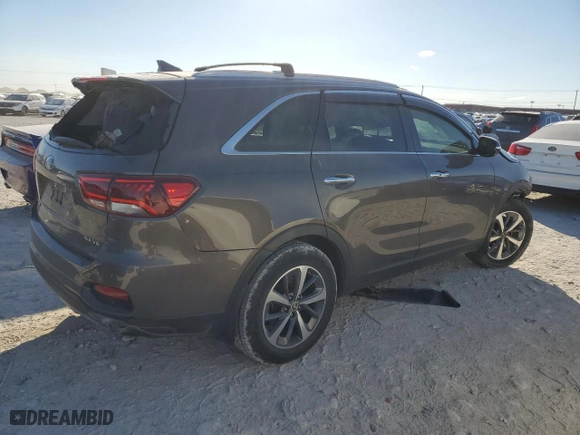 2019 Kia Sorento EX V6 with VIN 5XYPH4A57KG498980, listed as a Copart auction lot 42487635 with 90,778 mi miles and Salvage Title. Bid and sale history available at carsss.com. Image 3.