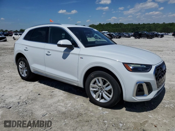 2023 Audi Q5 S line Premium z VIN WA1GAAFY2P2105890, wystawiony jako Copart lot #55735335 z przebiegiem 23 726 mil mil oraz Szkoda całkowita • Salvage title. Historia ofert i sprzedaży dostępna na DreamBid. Obrazek 4.