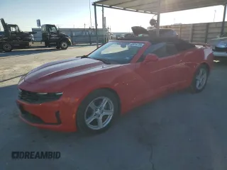 2020 Chevrolet Camaro 1LT with VIN 1G1FB3DX8L0100471, listed as a Copart auction lot 42014785 with 63,820 mi miles and Salvage Title. Bid and sale history available at carsss.com. Image 1.