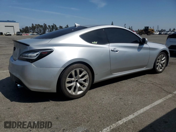 2016 Hyundai Genesis Coupe 3.8L Base with VIN KMHHT6KJ1GU135408, listed as a Copart auction lot 54202545 with 119,697 mi miles and Clean title. Bid and sale history available at DreamBid. Image 3.