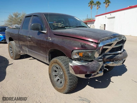 2005 Dodge Ram 1500 SLT with VIN 1D7HU18D05S239747, listed as a IAAI auction lot 41379642 with 175,845 mi miles. Bid and sale history available at carsss.com. Image 1.