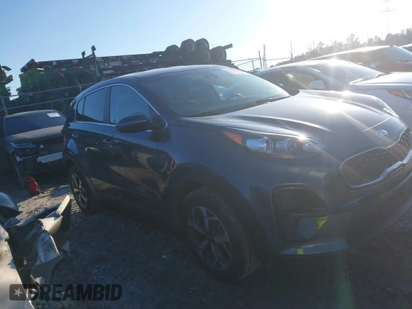 2020 Kia Sportage LX with VIN KNDPM3AC3L7826852, listed as a IAAI auction lot 41588029 with 55,000 mi miles and . Bid and sale history available at DreamBid. Image 13.
