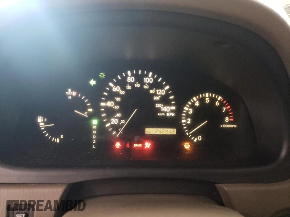 2002 Lexus RX 300 with VIN JTJGF10UX20126789, listed as a Copart auction lot 70904464 with 242,413 mi miles and Non Repairable. Bid and sale history available at carsss.com. Image 9.