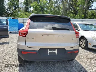2023 Volvo XC40 Ultimate with VIN YV4ED3UM3P2013538, listed as a Copart auction lot 57995485 with 24,189 mi miles and Salvage title. Bid and sale history available at DreamBid. Image 6.