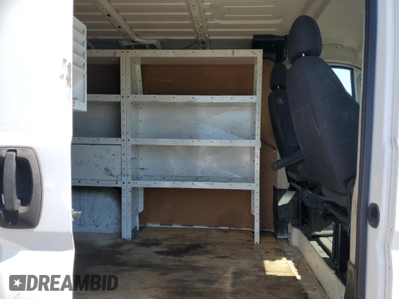 2017 Ram ProMaster Cargo with VIN 3C6TRVNG9HE534856, listed as a Copart auction lot 60272604 with 137,146 mi miles and Clean Title. Bid and sale history available at carsss.com. Image 11.