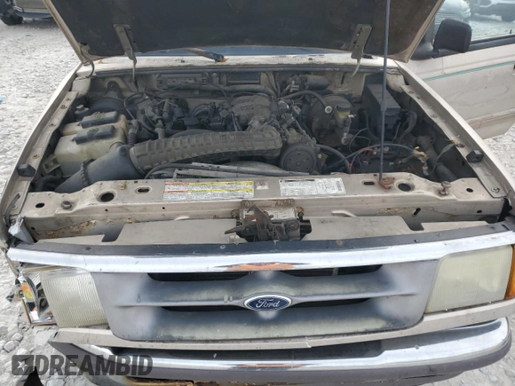 1997 Ford Ranger XLT with VIN 1FTCR14X0VPA08209, listed as a Copart auction lot 80486034 with 216,664 mi miles and Clean Title. Bid and sale history available at DreamBid. Image 11.