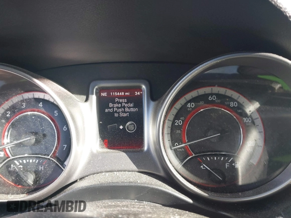 2020 Dodge Journey Crossroad with VIN 3C4PDCGB3LT270200, listed as a IAAI auction lot 41695168 with 115,448 mi miles and . Bid and sale history available at carsss.com. Image 15.