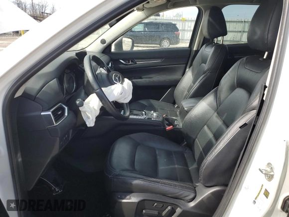 2018 Mazda CX-5 Grand Touring with VIN JM3KFBDM0J0301330, listed as a Copart auction lot 50370335 with 0 mi miles and Salvage Title. Bid and sale history available at carsss.com. Image 7.