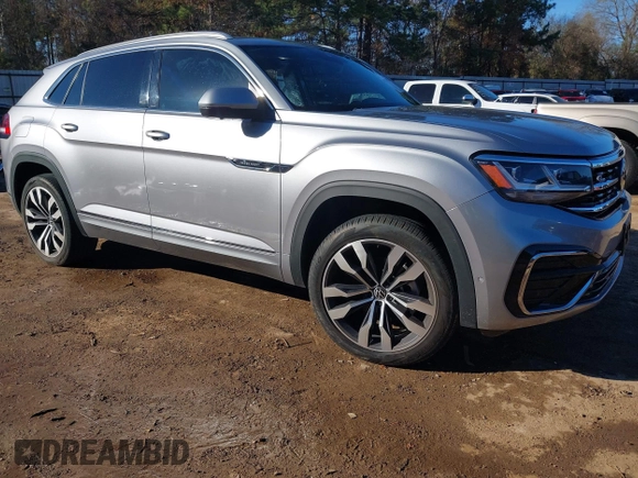 2022 Volkswagen Atlas SEL Premium R-Line with VIN 1V2FE2CA4NC218765, listed as a IAAI auction lot 41103593 with 42,008 mi miles and . Bid and sale history available at DreamBid. Image 1.